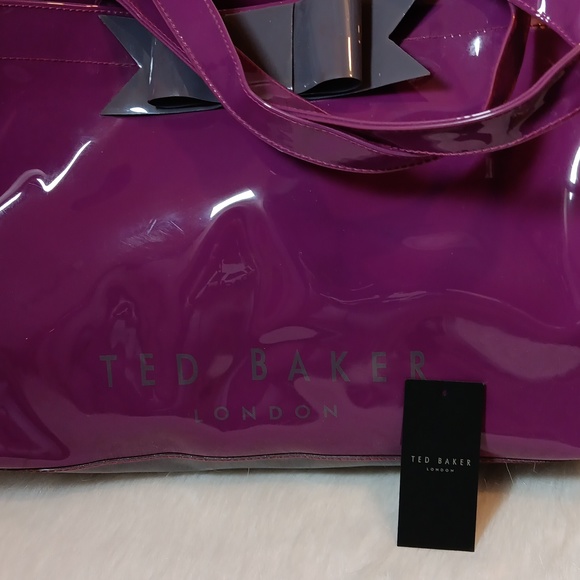 Ted Baker Plum/Purple Tote Bag - Picture 6 of 8
